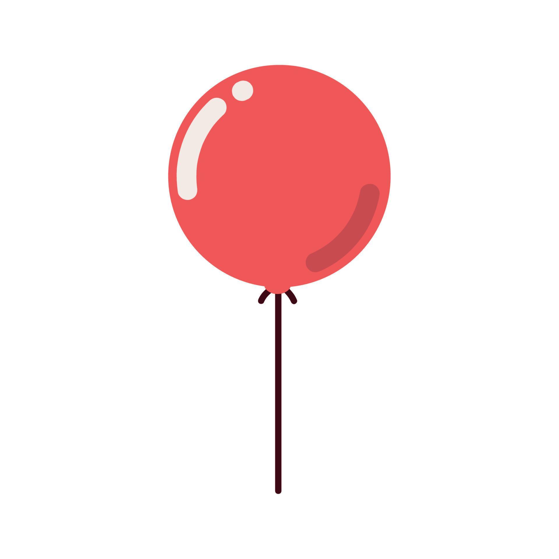 red balloon decoration 11208293 Vector Art at Vecteezy