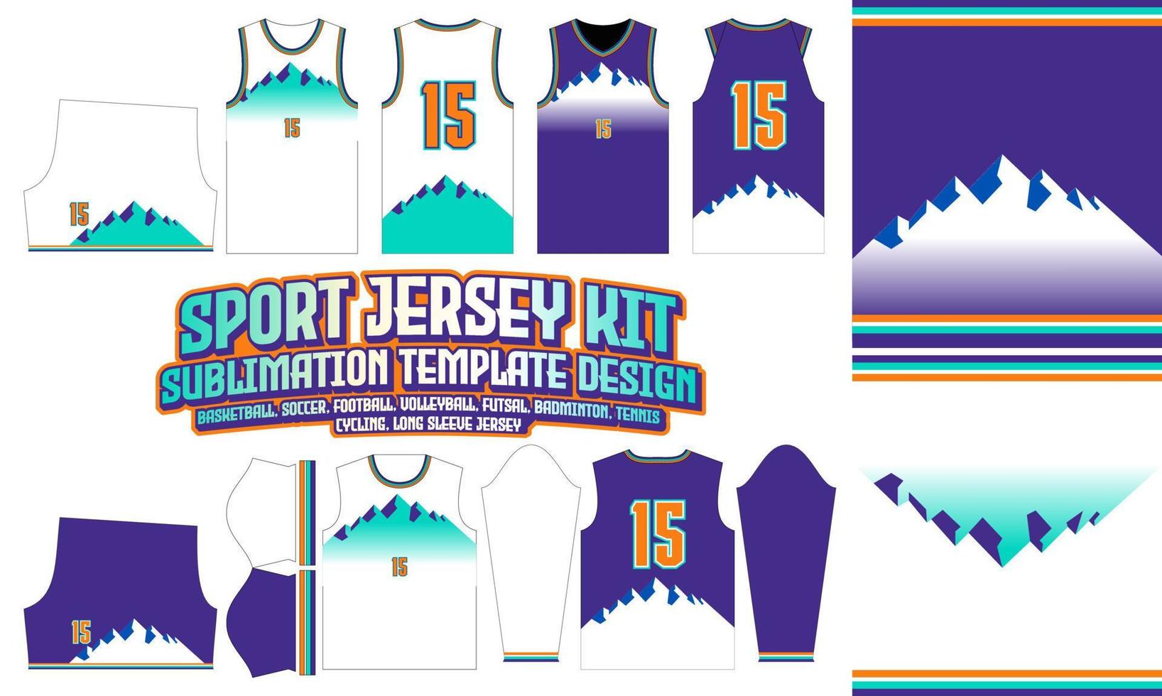 utah jazz nueva jersey impresión diseño patrón sublimación fútbol bádminton vector