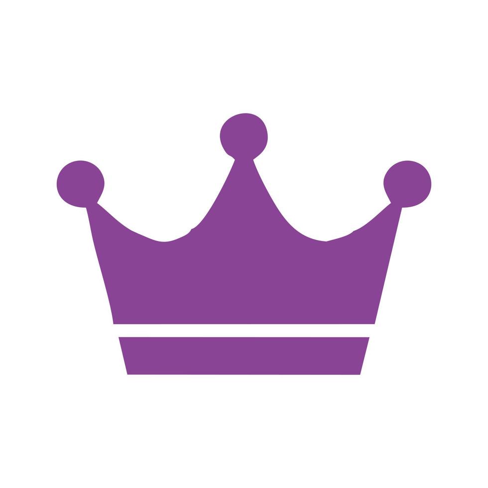 Purple Royal Crown Sticker - Majestic Elegance PNG Sticker