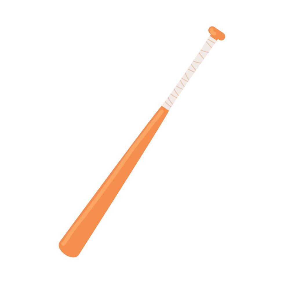 wooden bat for baseball vector
