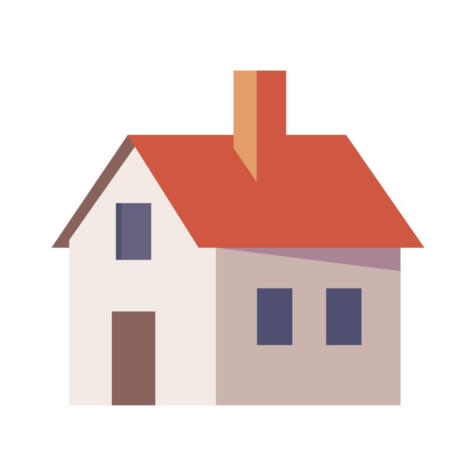 house facade icon vector