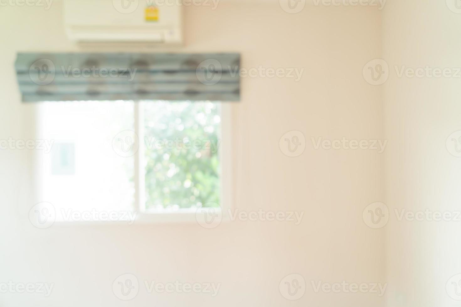 abstract blur empty room in a house photo