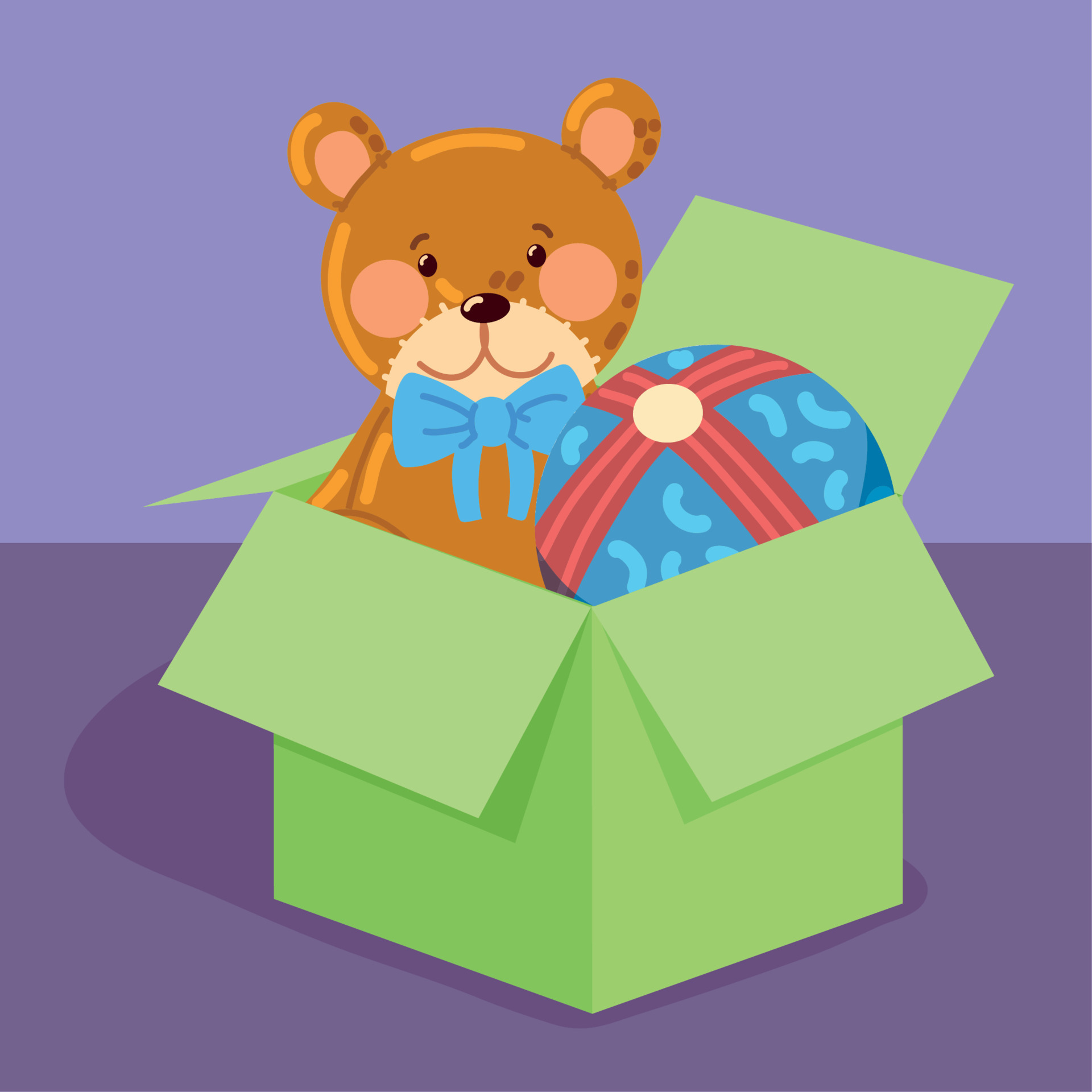 toys box for kids 11209447 Vector Art at Vecteezy