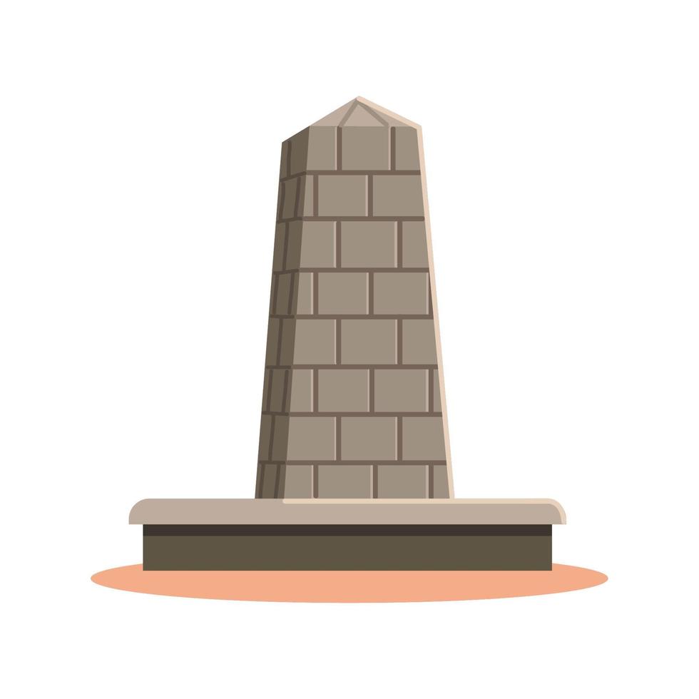 islamic sacred pillar vector