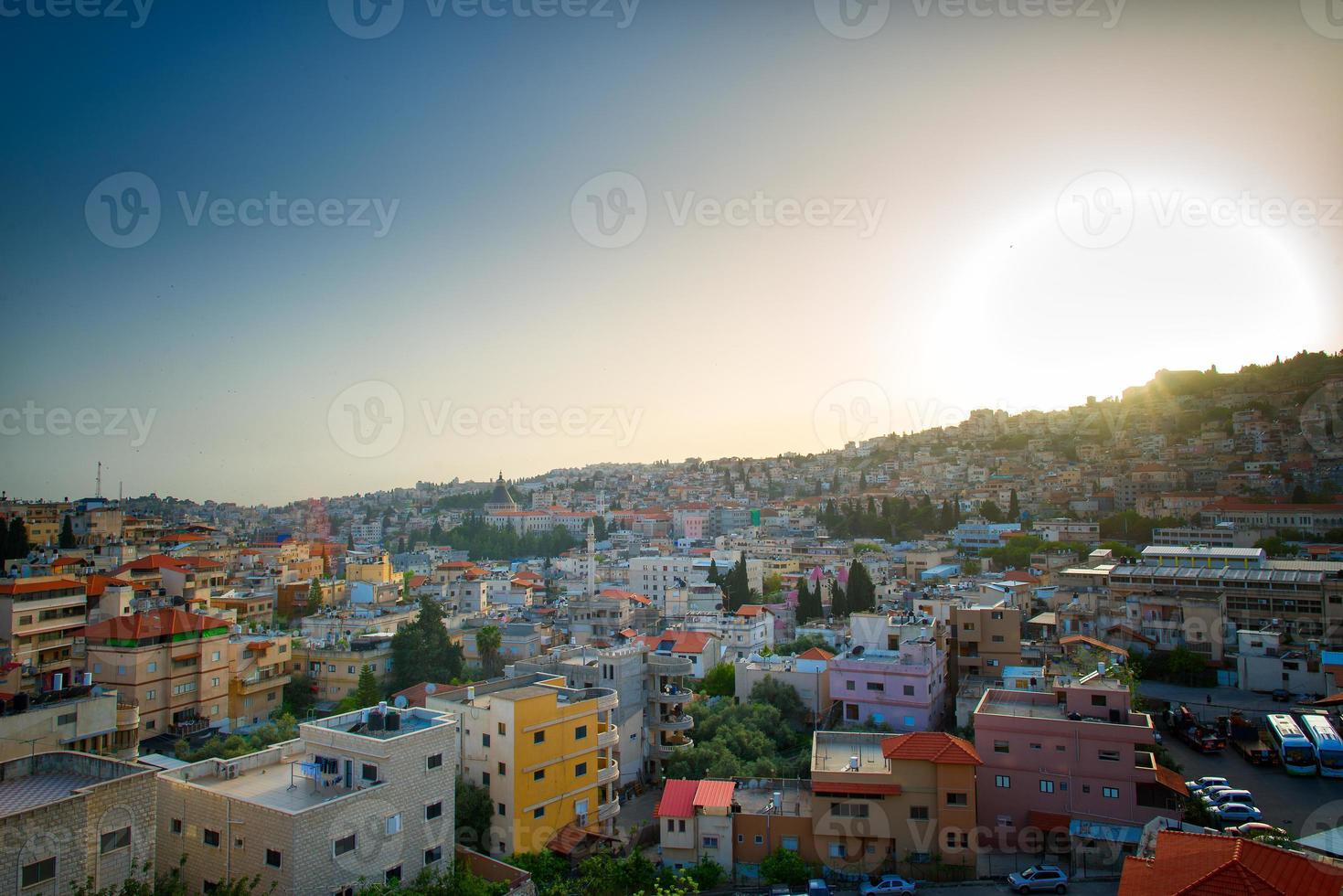 Nazareth Arab town in Israel photo