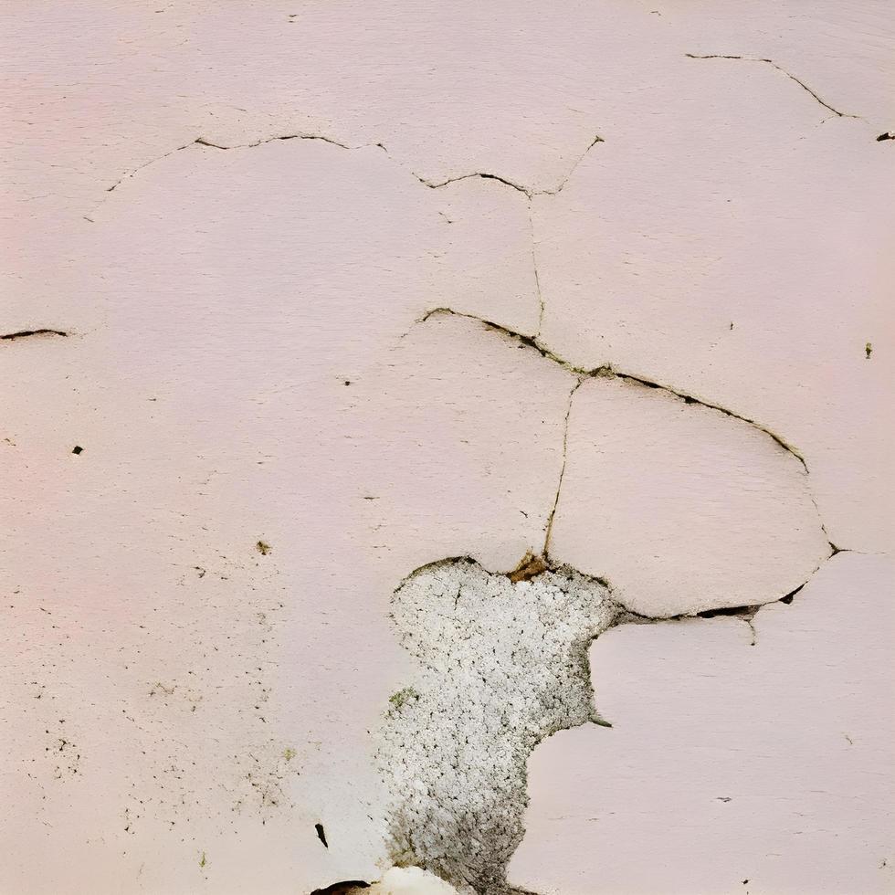 computer generated seamless tile image of cracked plaster in light beige or eggshell. tiles seamlessly photo