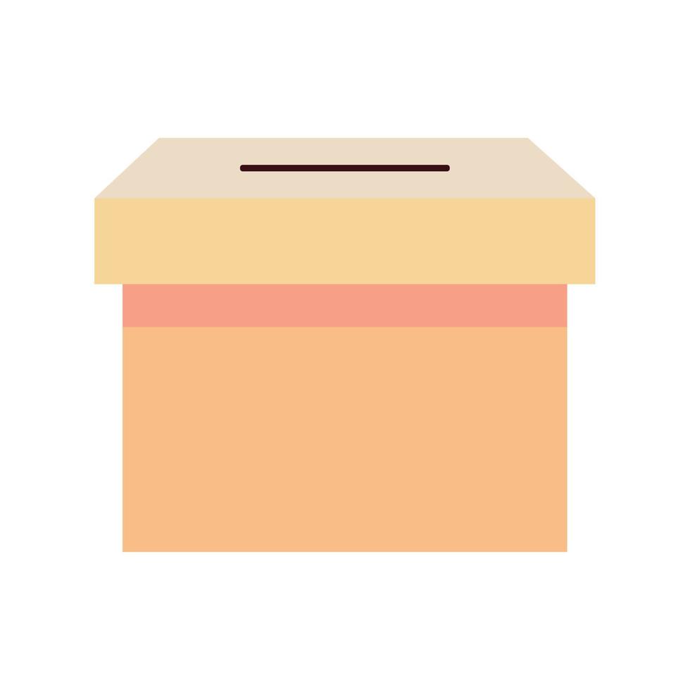 voting box icon vector