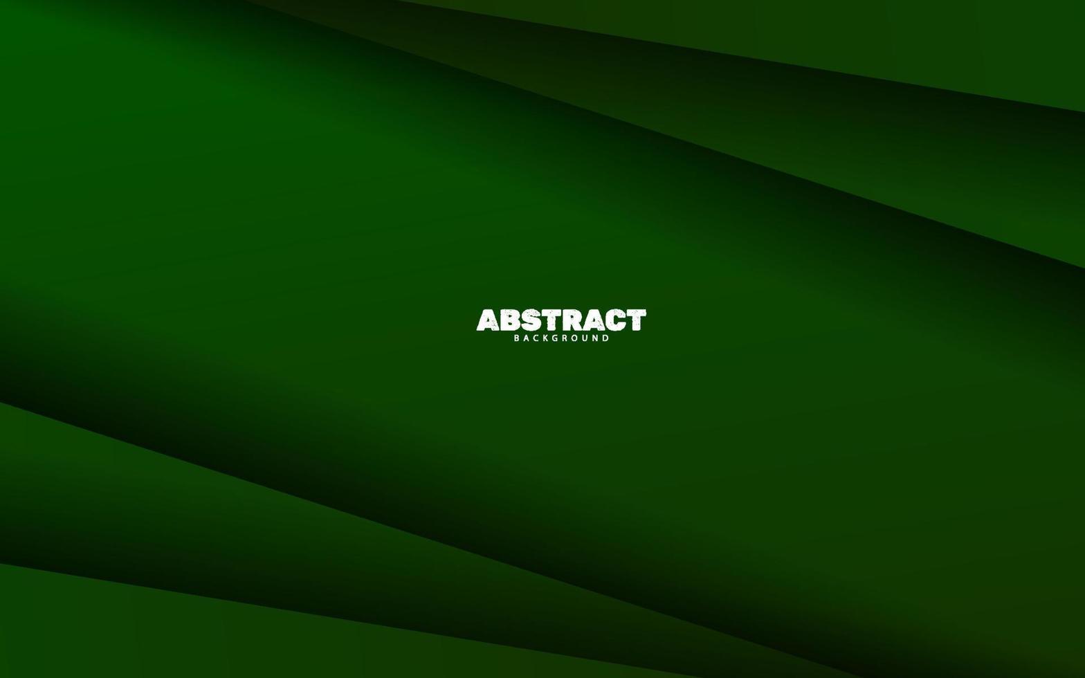 Abstract overlap layer green colour papercut background vector