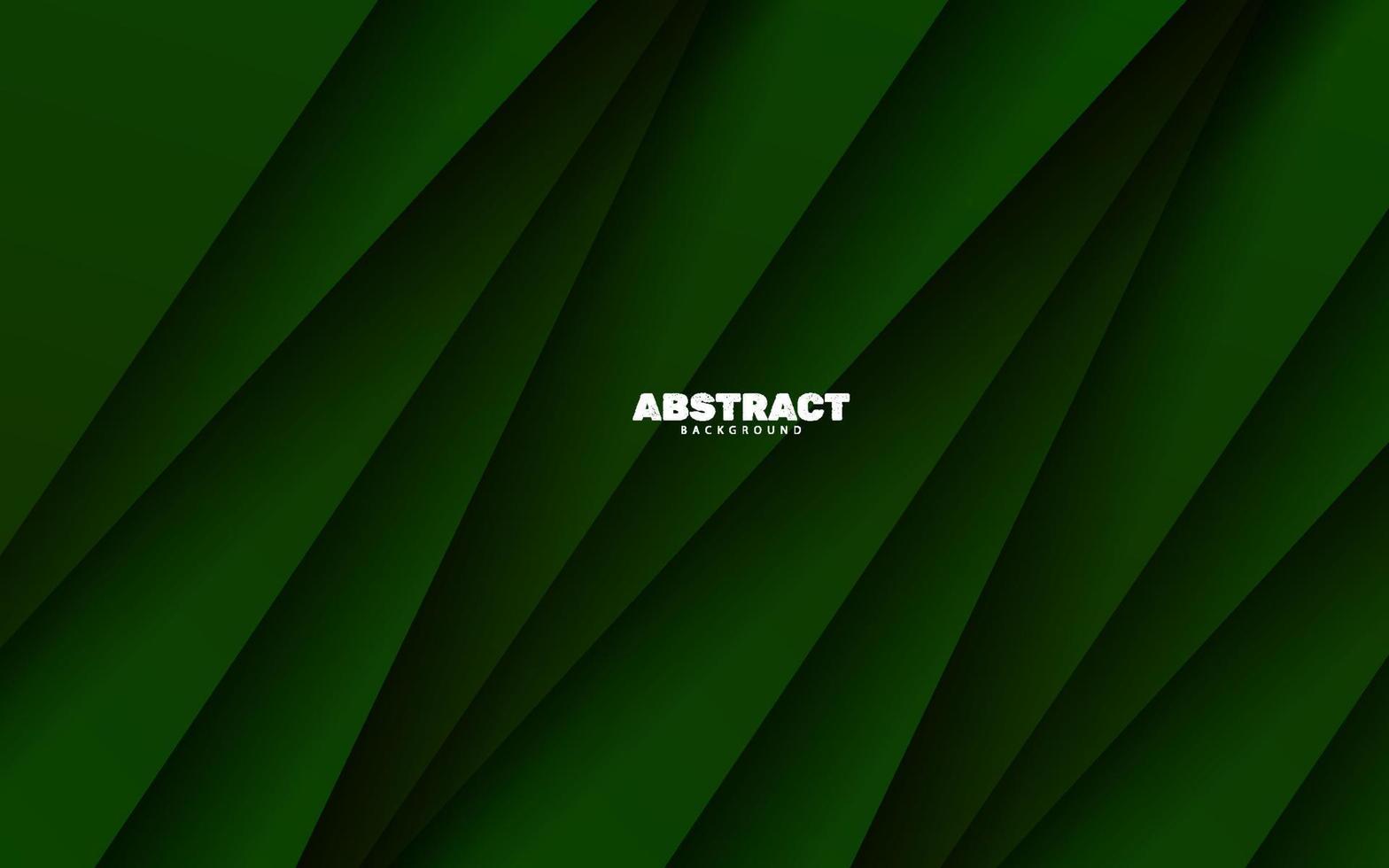 Abstract overlap layer green colour papercut background vector