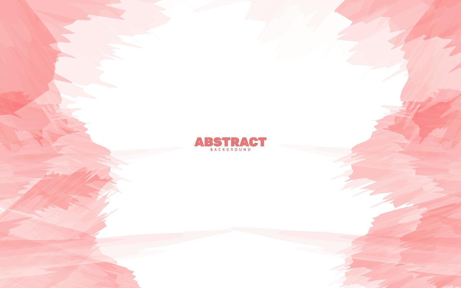 Abstract watercolor red and white background vector