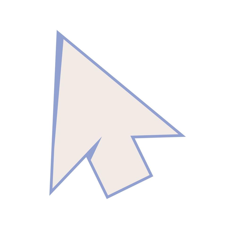 cursor arrow icon vector