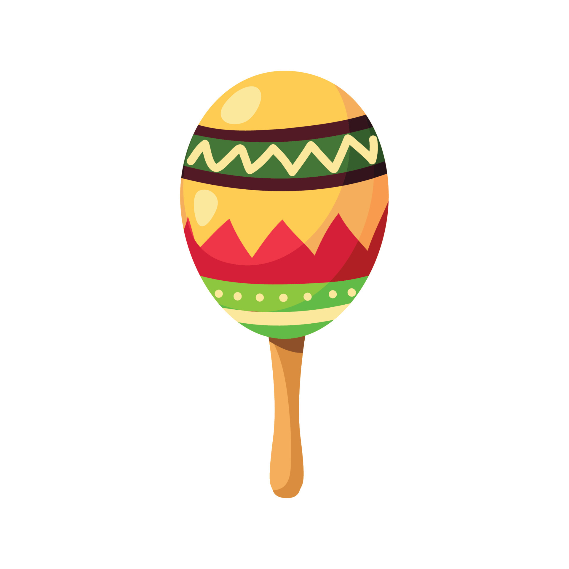 maraca instrument icon 11213004 Vector Art at Vecteezy