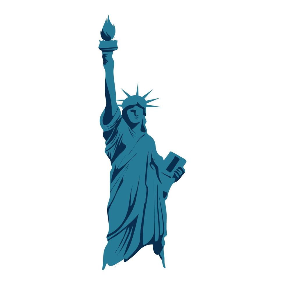 estatua de la Libertad vector