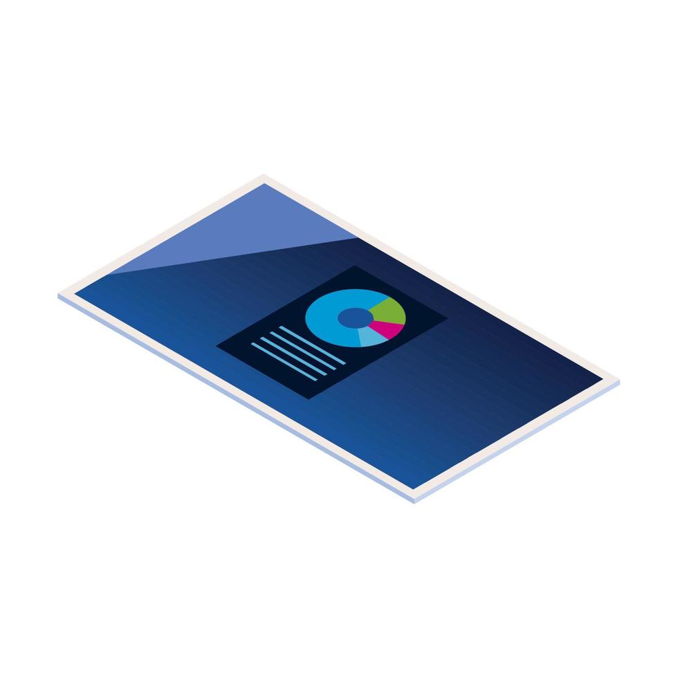 mobile storage tech vector
