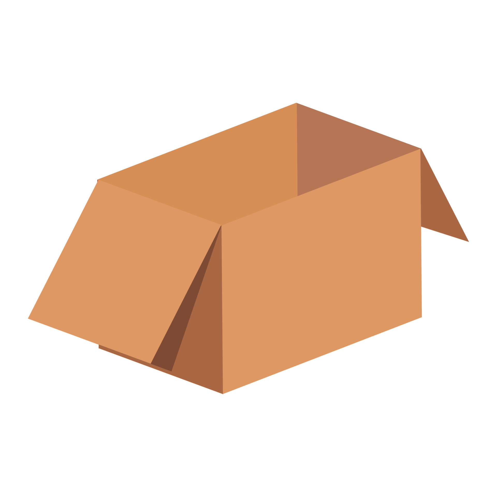 cardboard box empty 11213238 Vector Art at Vecteezy