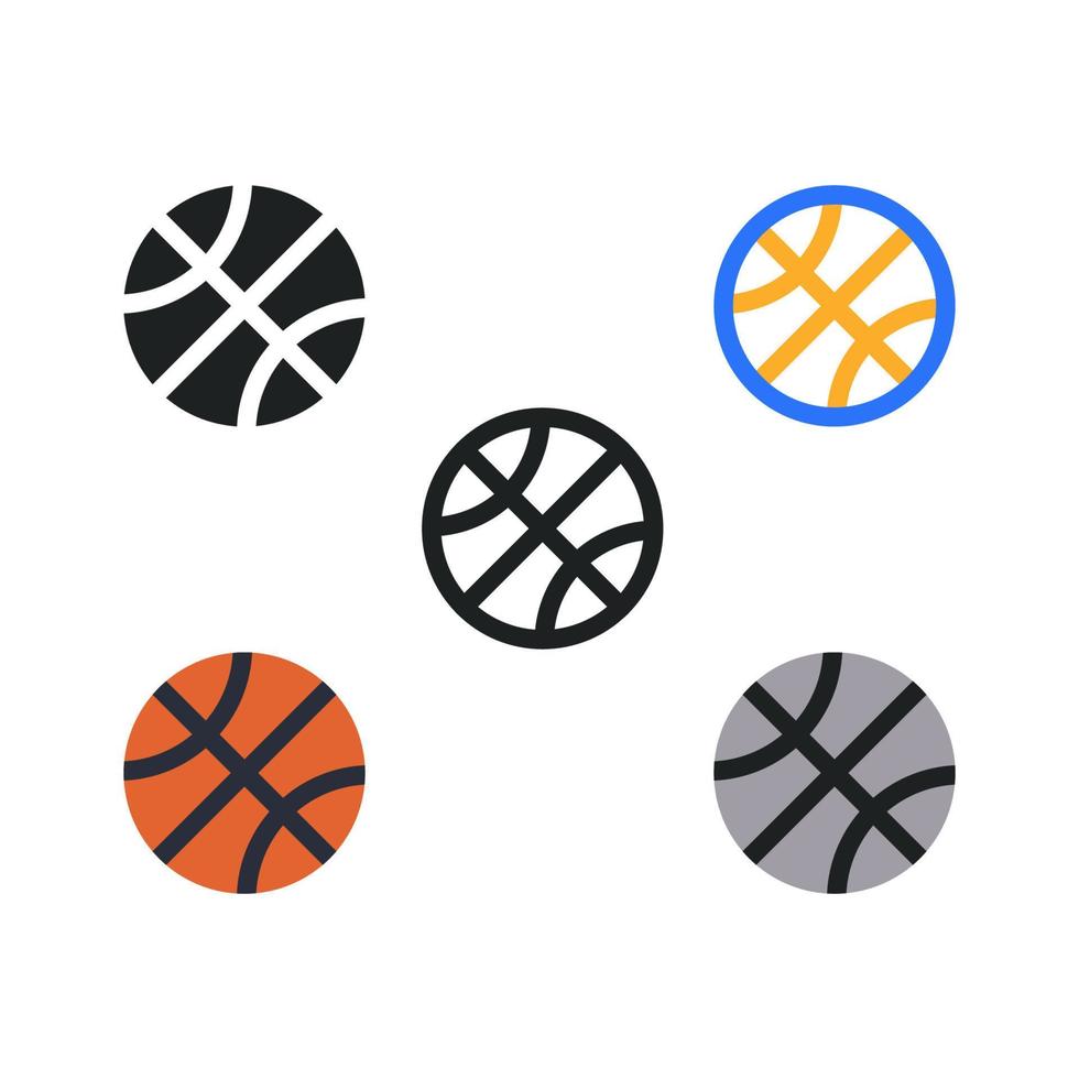 Basket Ball Icon vector