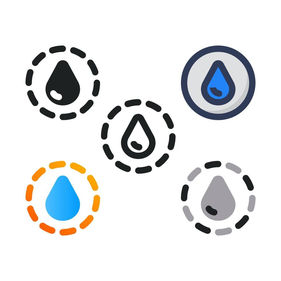 Humidity Weather Icon vector