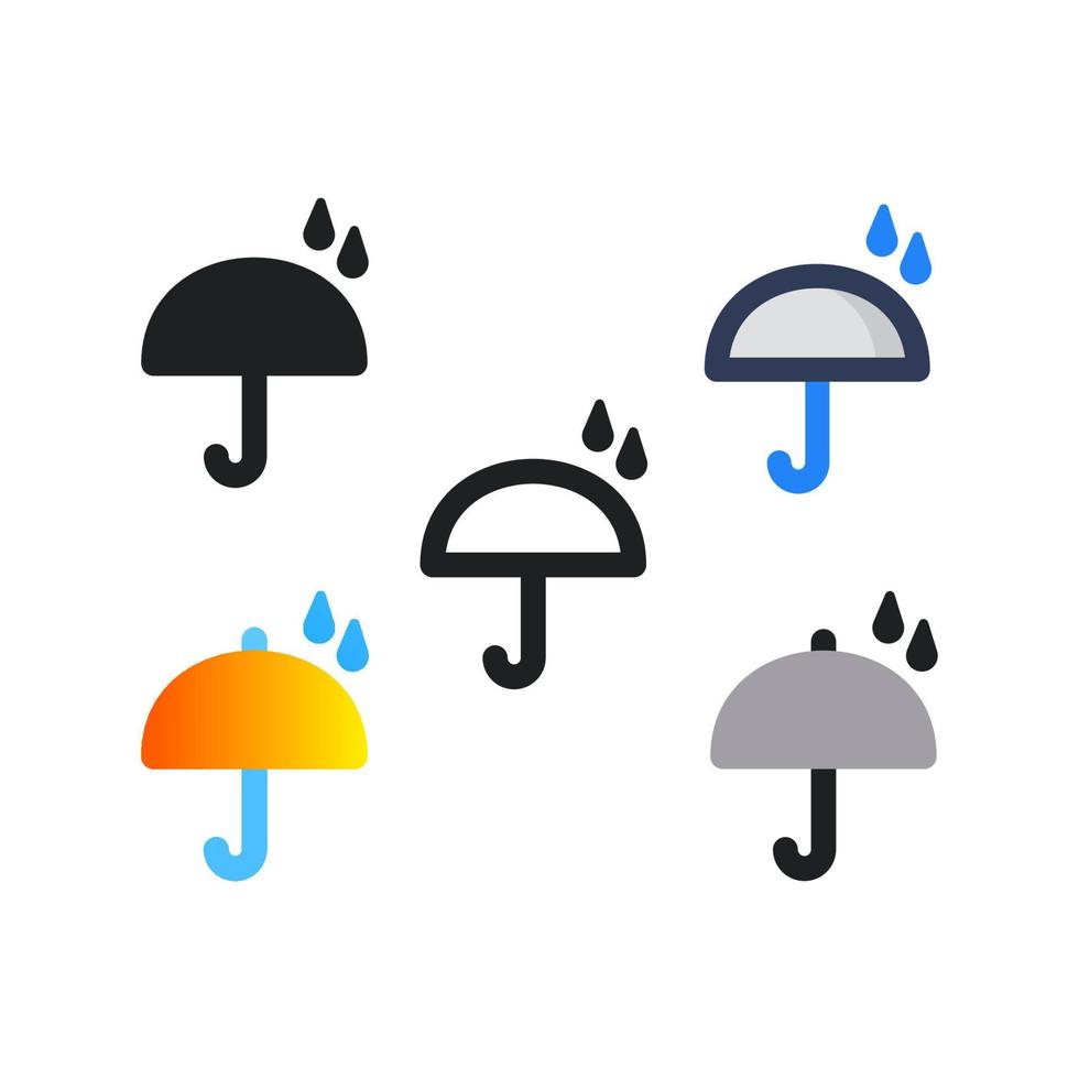 Rainy Season Icon vector