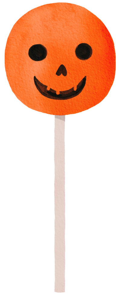 joli gâteau pop d'halloween png