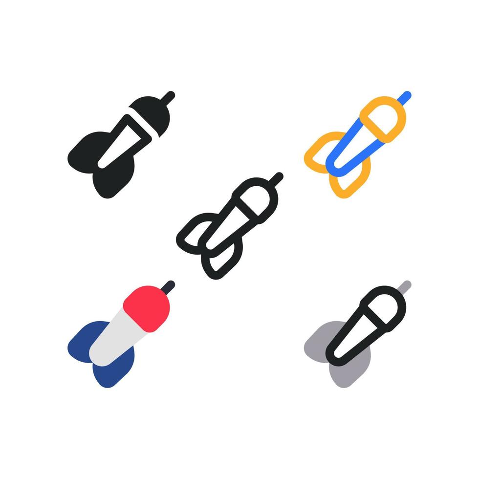 Dart Arrow Icon vector