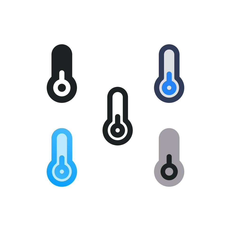 Temperature Status Icon vector