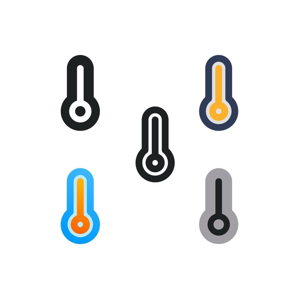 Temperature Status Icon vector