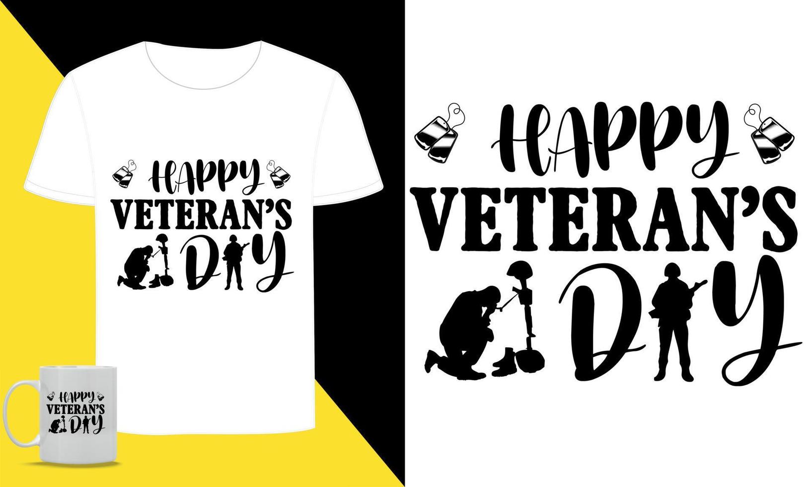 American veteran typographic SVG t shirt vector