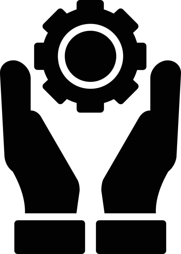 Management Service Glyph Icon vector