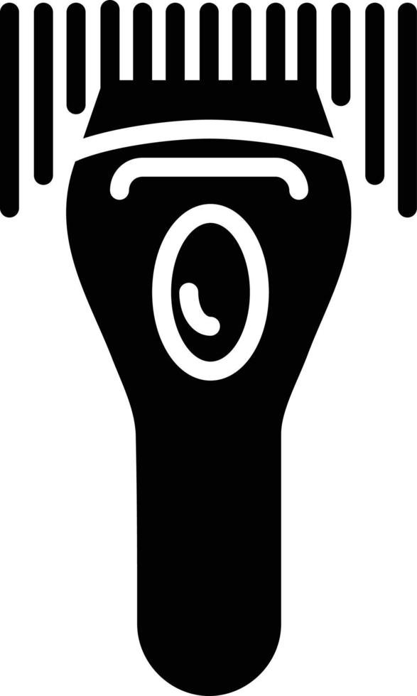 Barcode Scanner Glyph Icon vector