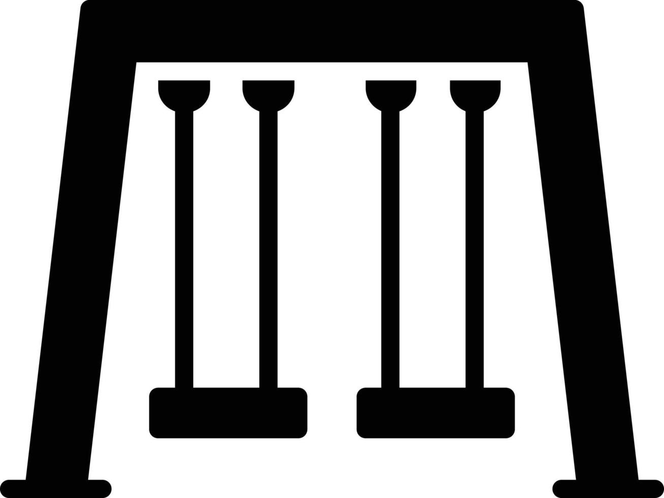 Swing Glyph Icon vector