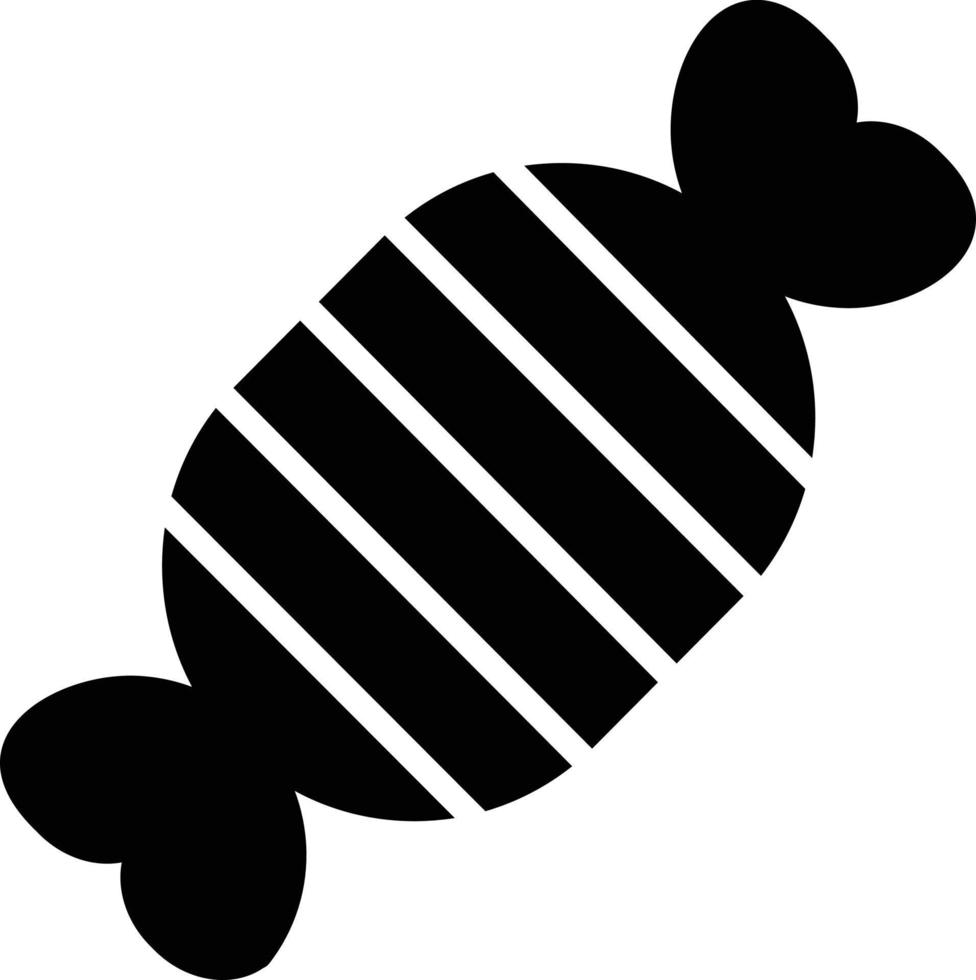 Candy Glyph Icon vector