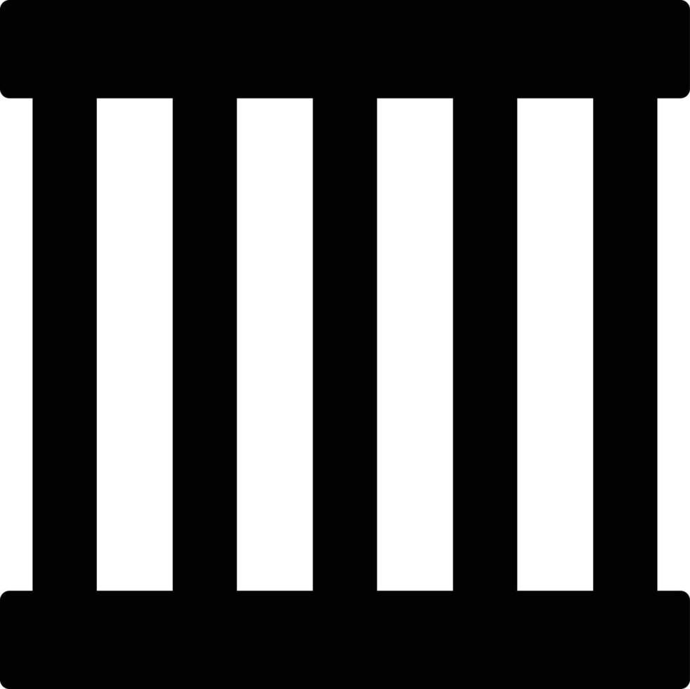Prisoner Glyph Icon vector