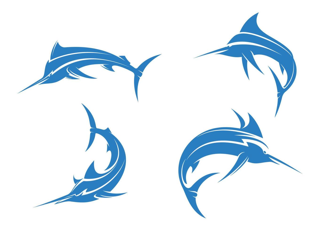 Big blue marlins 11215474 Vector Art at Vecteezy