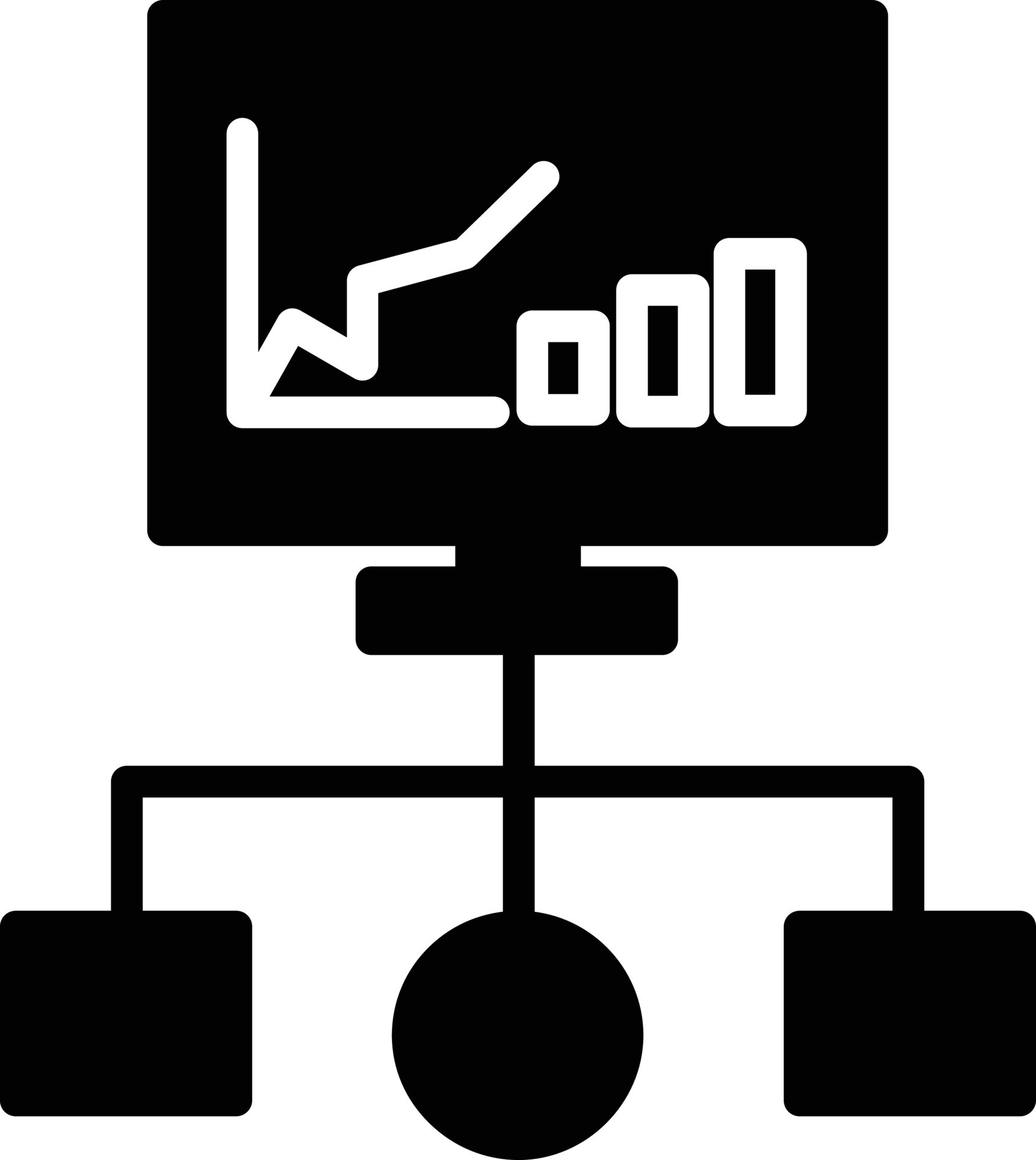 Flowchart Glyph Icon 11215613 Vector Art at Vecteezy