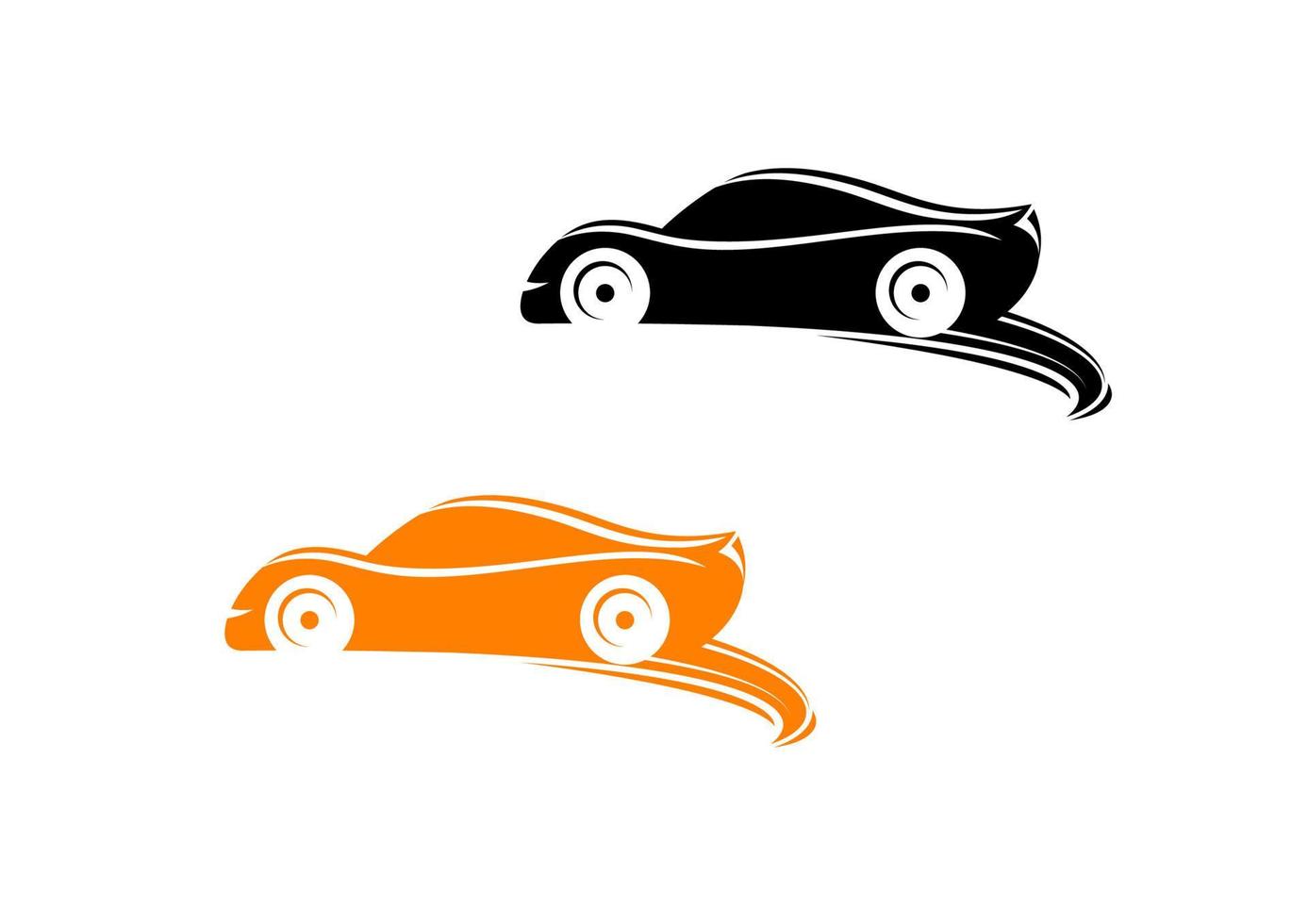 Rally racing cars vector