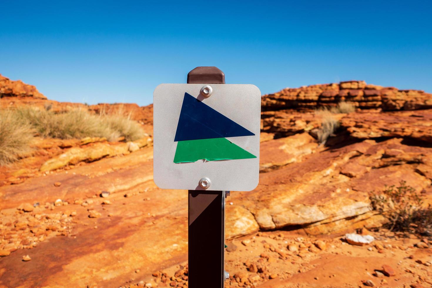 Walk and hiking signs photo