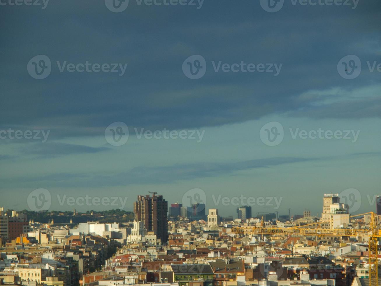 the city of Barcelona photo