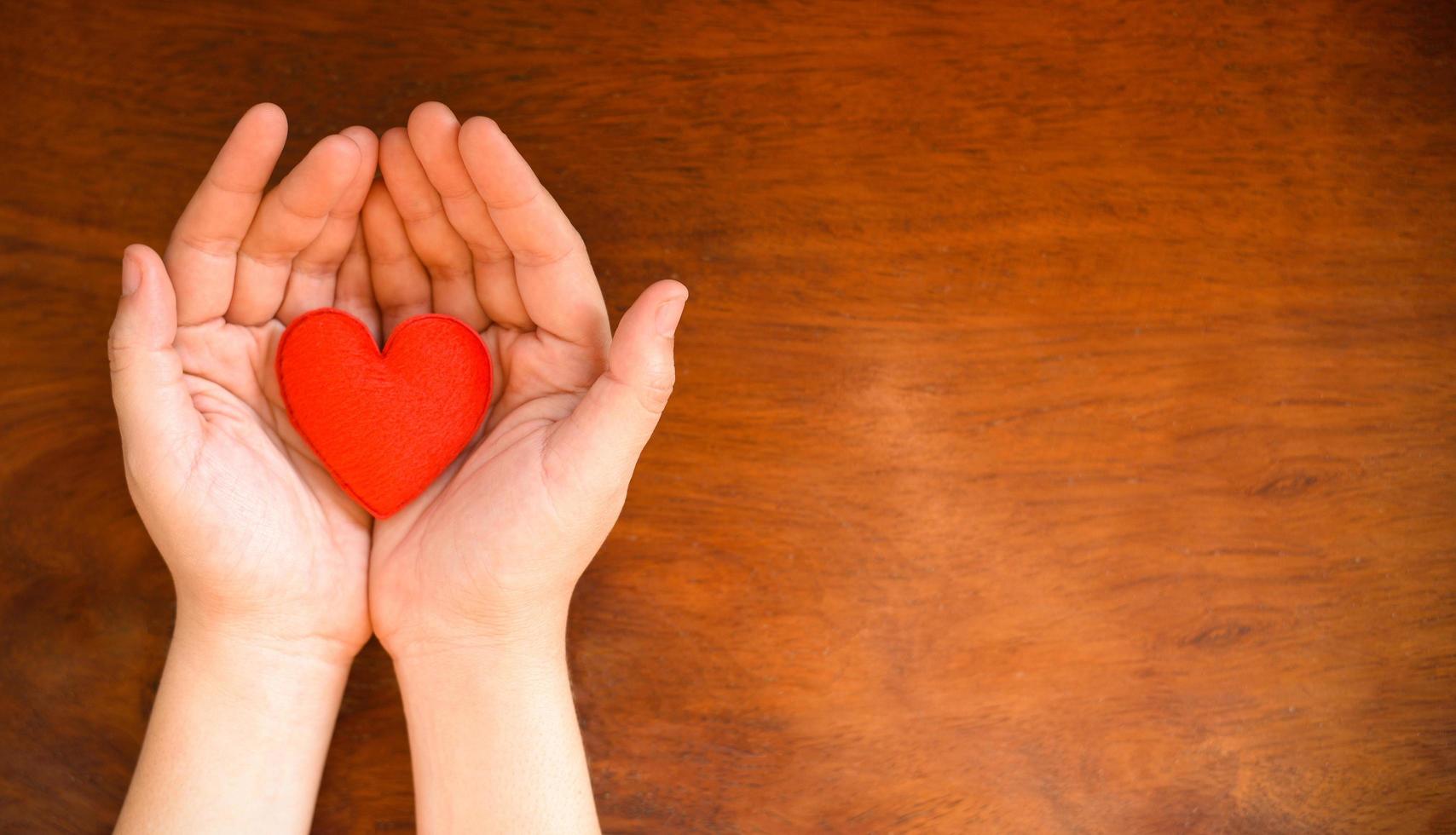 manos sosteniendo corazón dar amor filantropía donar ayuda calor cuidarse día de san valentín cuidado de la salud amor donación de órganos familia seguro día mundial de la salud esperanza gratitud covid-19 coronavirus alivio foto