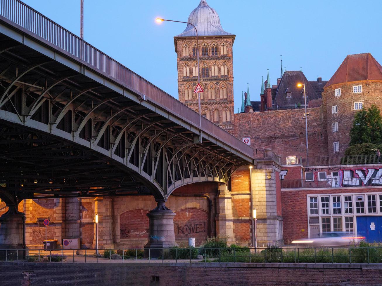 luebeck,alemania,2020-la ciudad de luebeck en el mar báltico en alemania foto