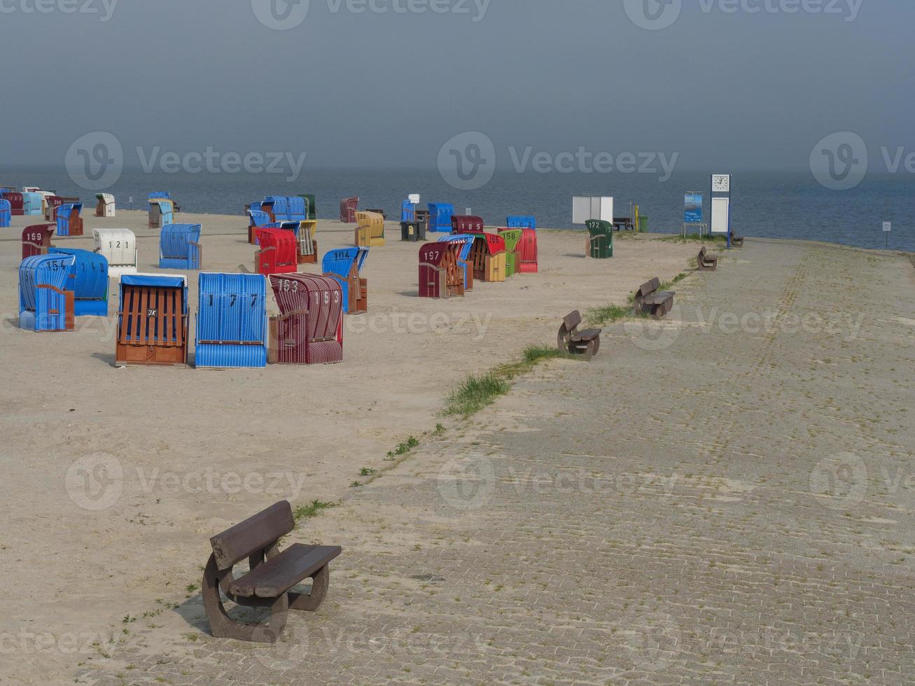 Baltrum island in the german north sea photo