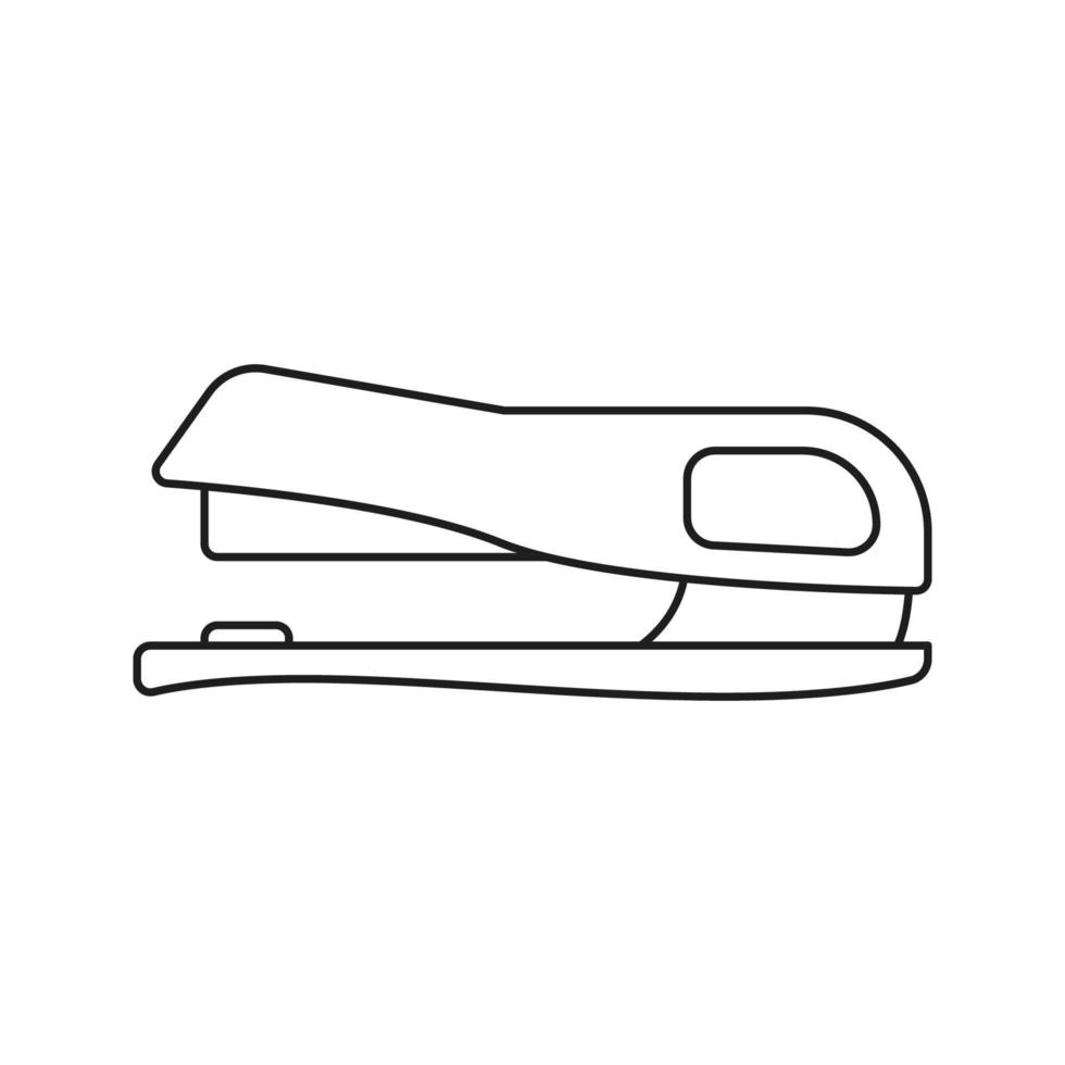 Stapler isolated on white background. Vector illustration