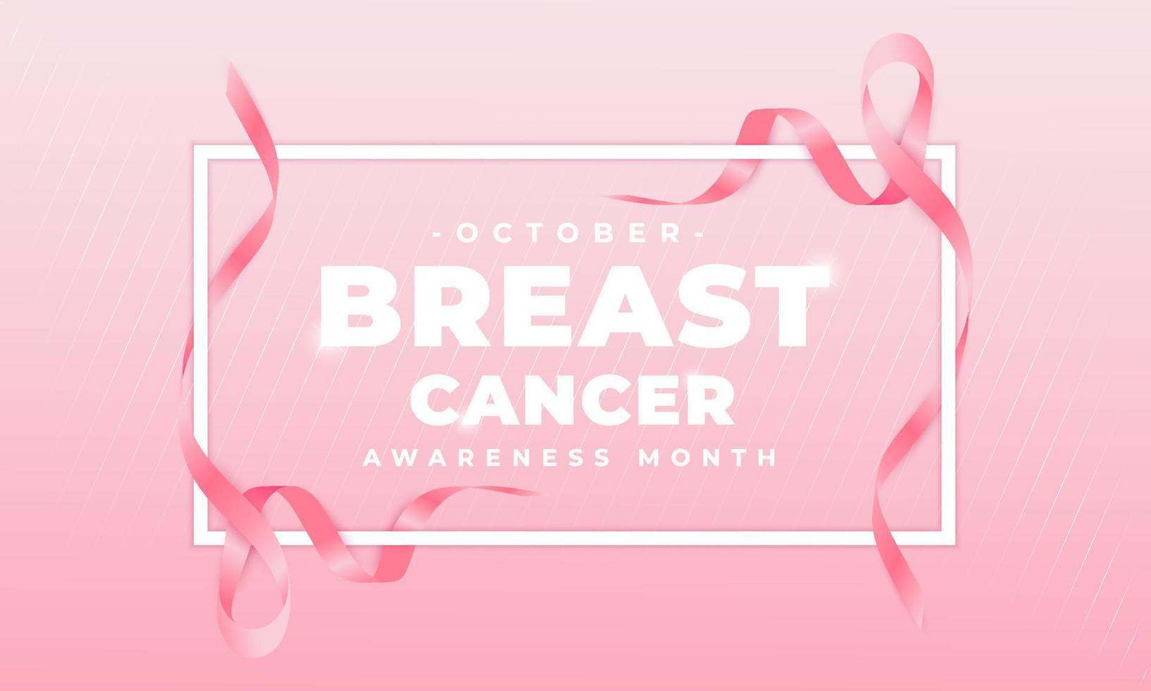 Breast Cancer Awareness Month, suitable for backgrounds, banners, posters, and others vector