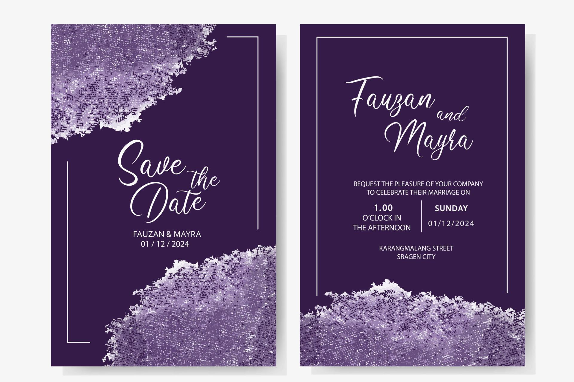 Elegant wedding invitation template 11219301 Vector Art at Vecteezy Elegant wedding invitation template 11219301 Vector Art at Vecteezy