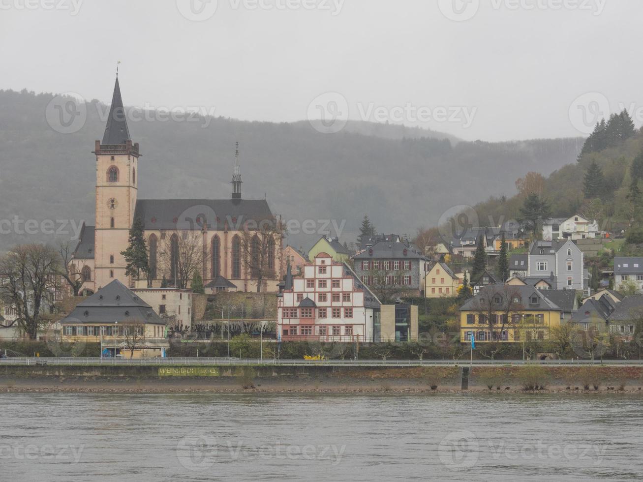 crucero fluvial por el rin en alemania foto