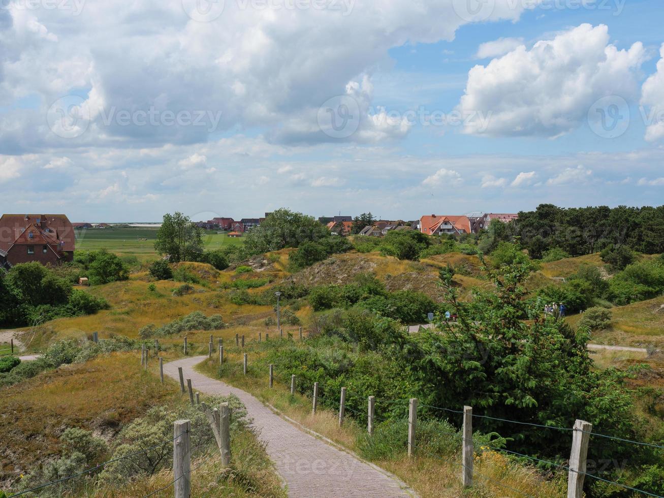 Baltrum island in the german north sea photo