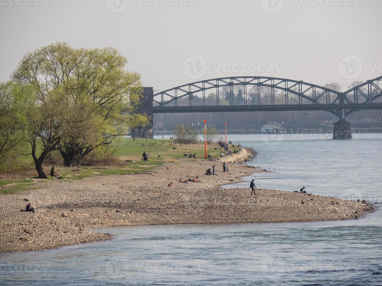 el río rin en alemania foto