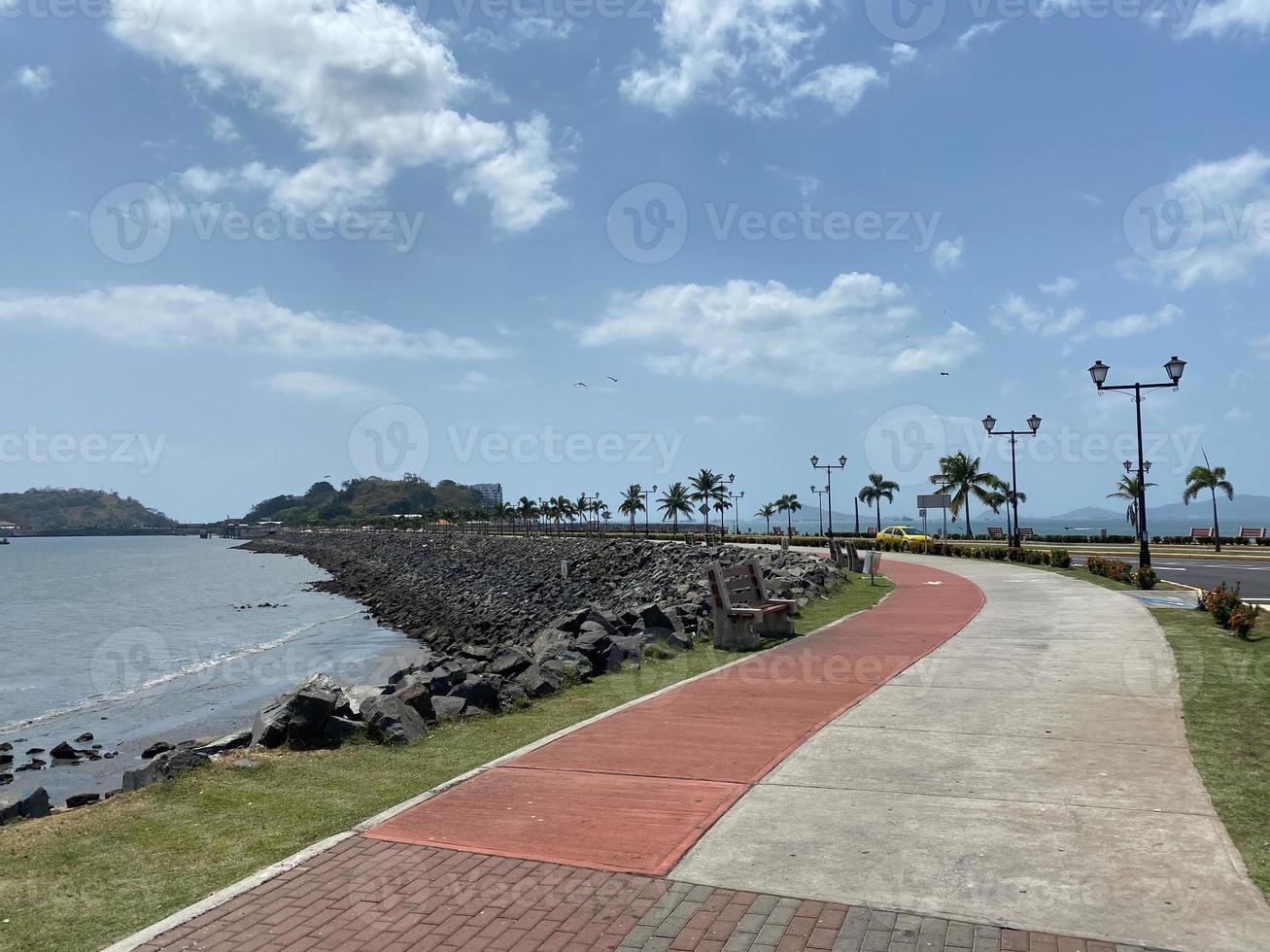 ciudad de panamá y el canal de panamá foto