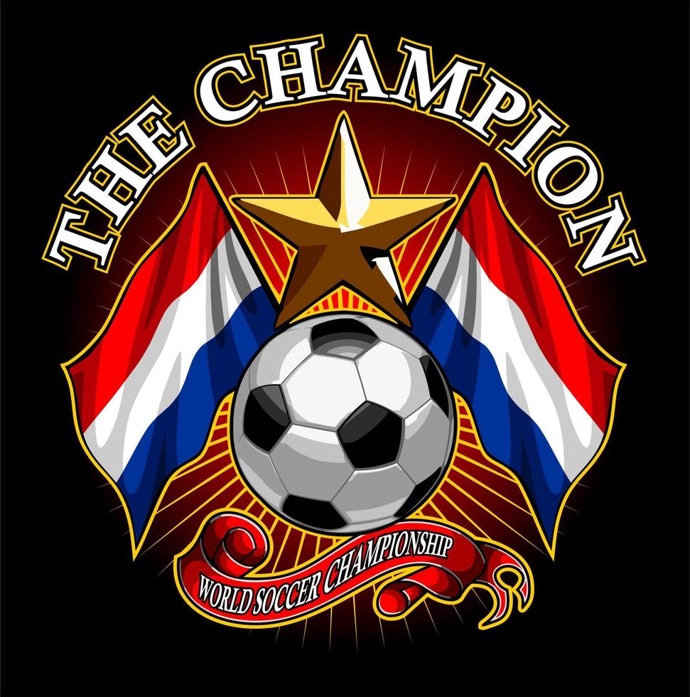 world soccer championship vector