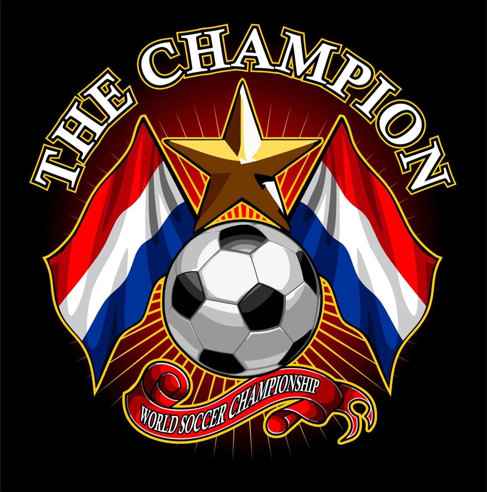 world soccer championship vector