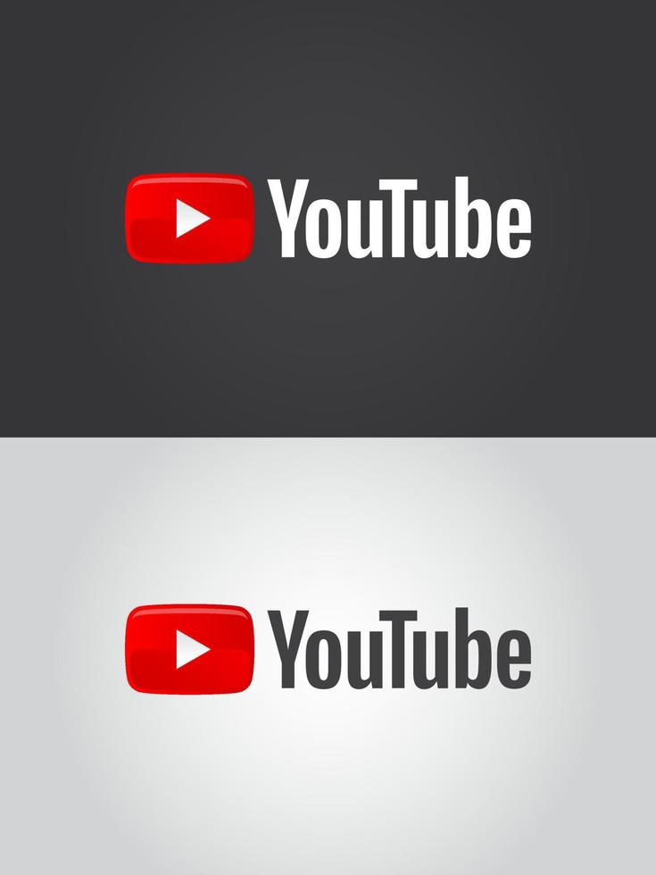 Youtube Logo Icon vector